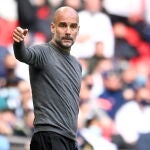 Pep Guardiola entrena actualmente al Manchester City.