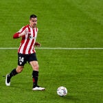 Dani García con el Athletic.