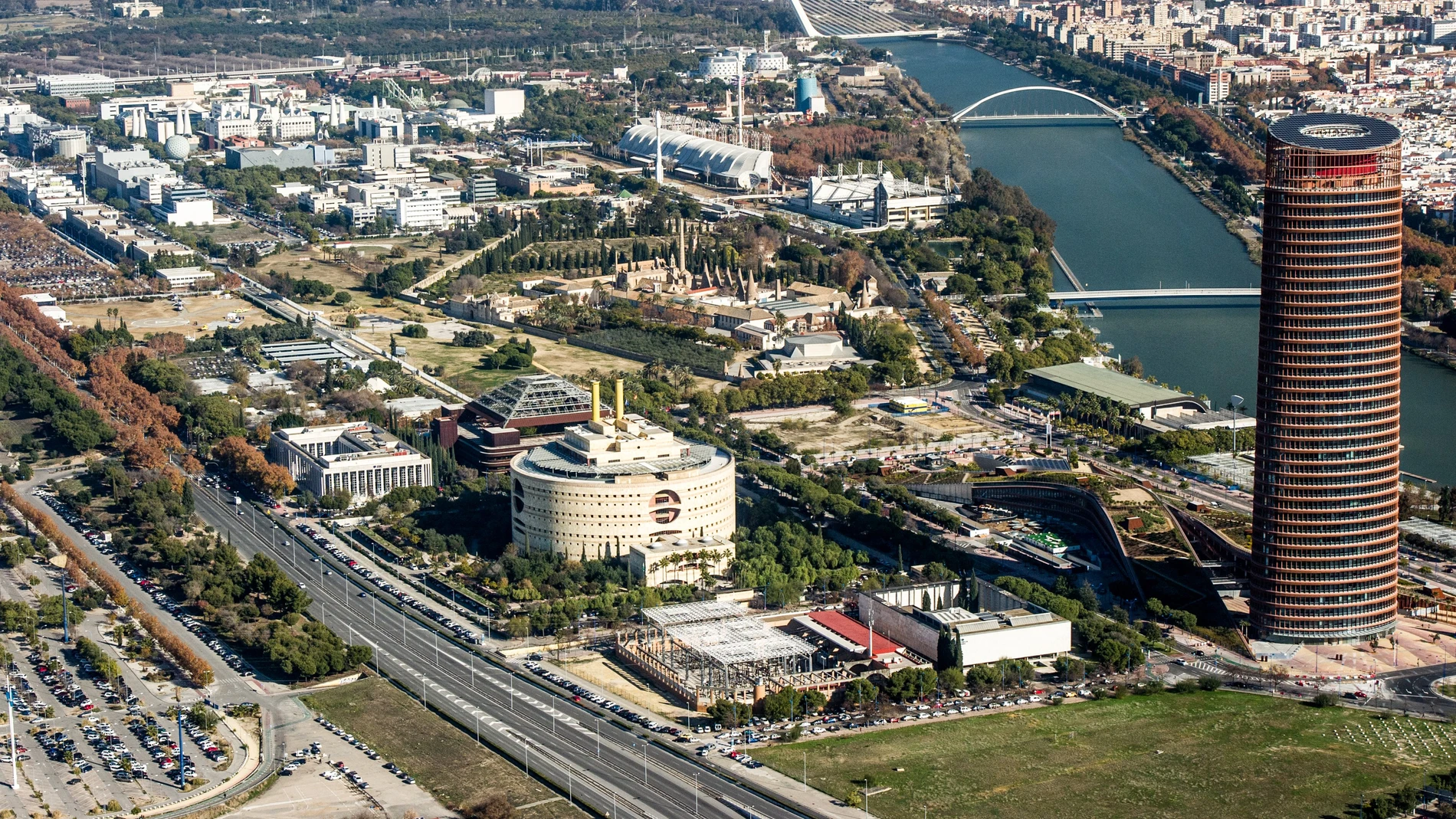 Vista aérea de Sevilla TechPark