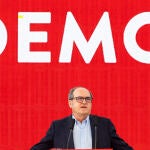 Mitin del PSOE en Getafe con la presencia del candidato Angel Gabilondo, el presidente del Gobierno Pedro Sánchez y el Ministro Grande Marlaska entre otra autoridades.