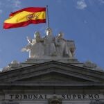 Vista de la fachada del Tribunal Supremo