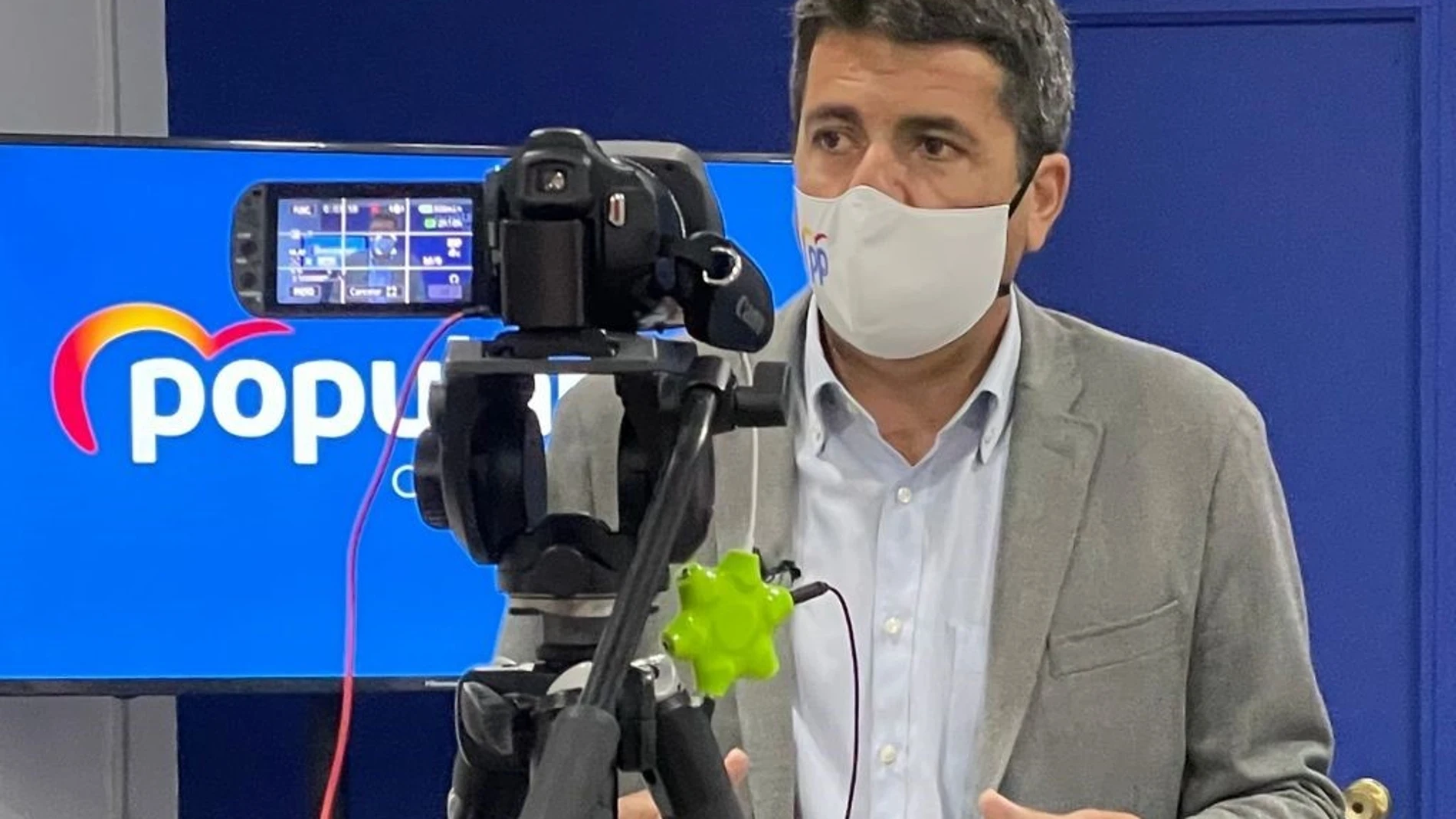 El presidente de la Diputación de Alicante, Carlos Mazón, es el candidato de Génova para renovar el PPCV