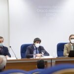 El jefe del Ejecutivo regional preside la reunión de la Comisión de Seguimiento para la gestión del proyecto de Interés Regional del Casco Histórico de Lorca
