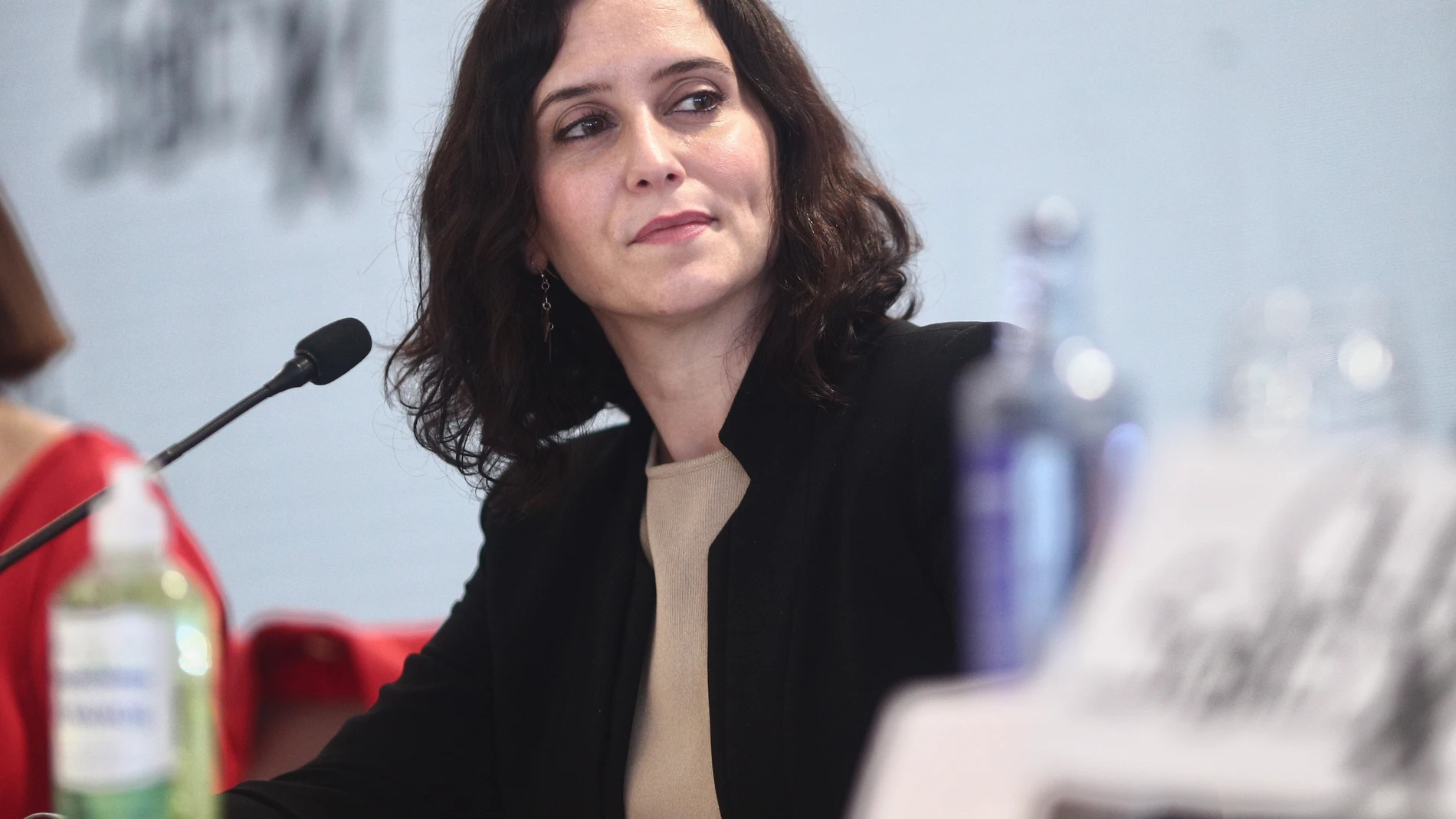 La presidenta de la Comunidad de Madrid Isabel Díaz Ayuso