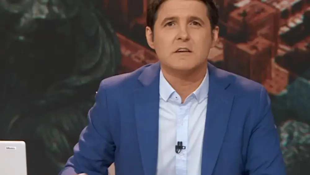 Jesús Cintora, presentador de "Las cosas claras"