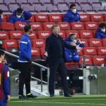 Ronald Koeman fue expulsado en el Barcelona - Granada