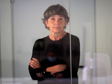 La exdirigente etarra Soledad Iparraguirre, "Anboto", en un juicio en la Audiencia Nacional en 2021