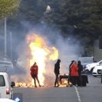 Las barricadas han vueltos a los barrios de Belfat, capital del Irlanda del Norte