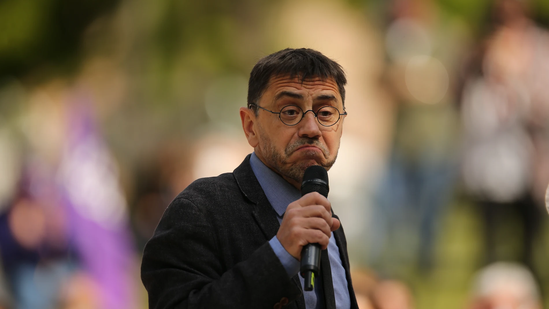 El cofundador de Podemos, Juan Carlos Monedero