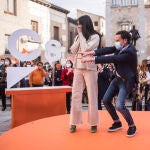 Cierre de campaña de Ciudadanos en Madrid en mayo de 2021