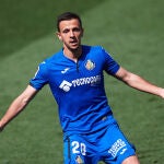 Nemanja Maksimovic con el Getafe.