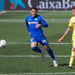 Dani Raba con el Villarreal.