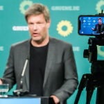 El colíder del partido verde alemán Robert Habeck. Los Verdes germanos van líderes en las encuestas nacionales