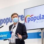 El secretario regional del PP, Francisco Vázquez