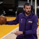 Marc Gasol no dispuso de un segundo en pista en el partido de "Play-In" ante los Warriors