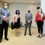La consejera de Familia e Igualdad de Oportunidades, Isabel Blanco, y el presidente de la Federación de Autismo de Castilla y León, Miguel Ángel de Casas, firman un protocolo de colaboración para promover la atención e inclusión de personas con discapacidad en Castilla y León