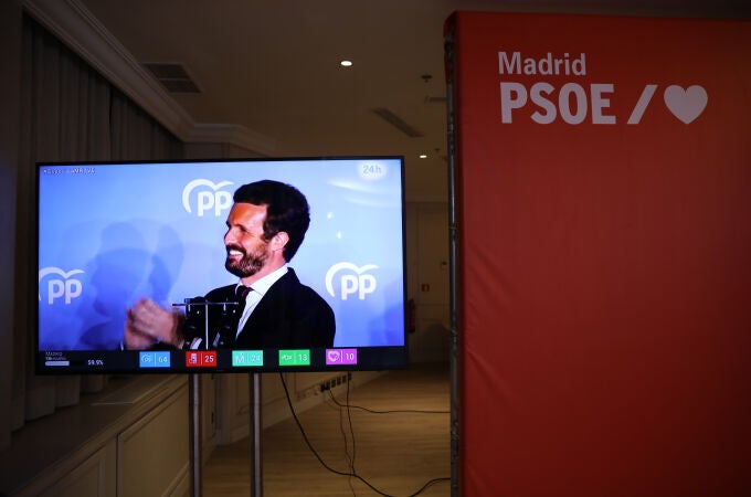 Casado aseguró ayer que Madrid ha sido una moción a Sánchez