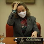 La vicepresidenta segunda del Gobierno, Nadia Calviño.