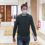 El líder de Más País, Iñigo Errejón a su llegada a una Junta de Portavoces