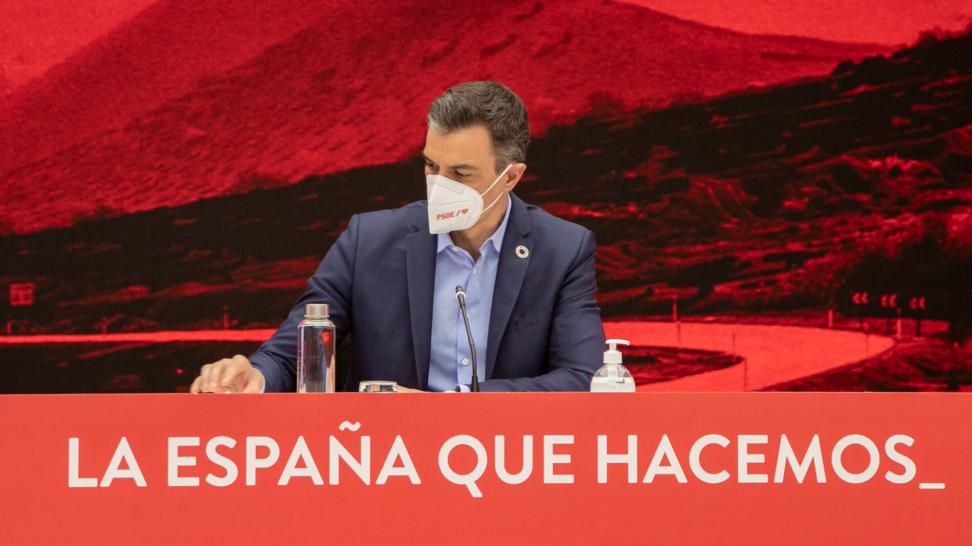 Pedro Sánchez preside la reunión del Comité Federal del PSOE