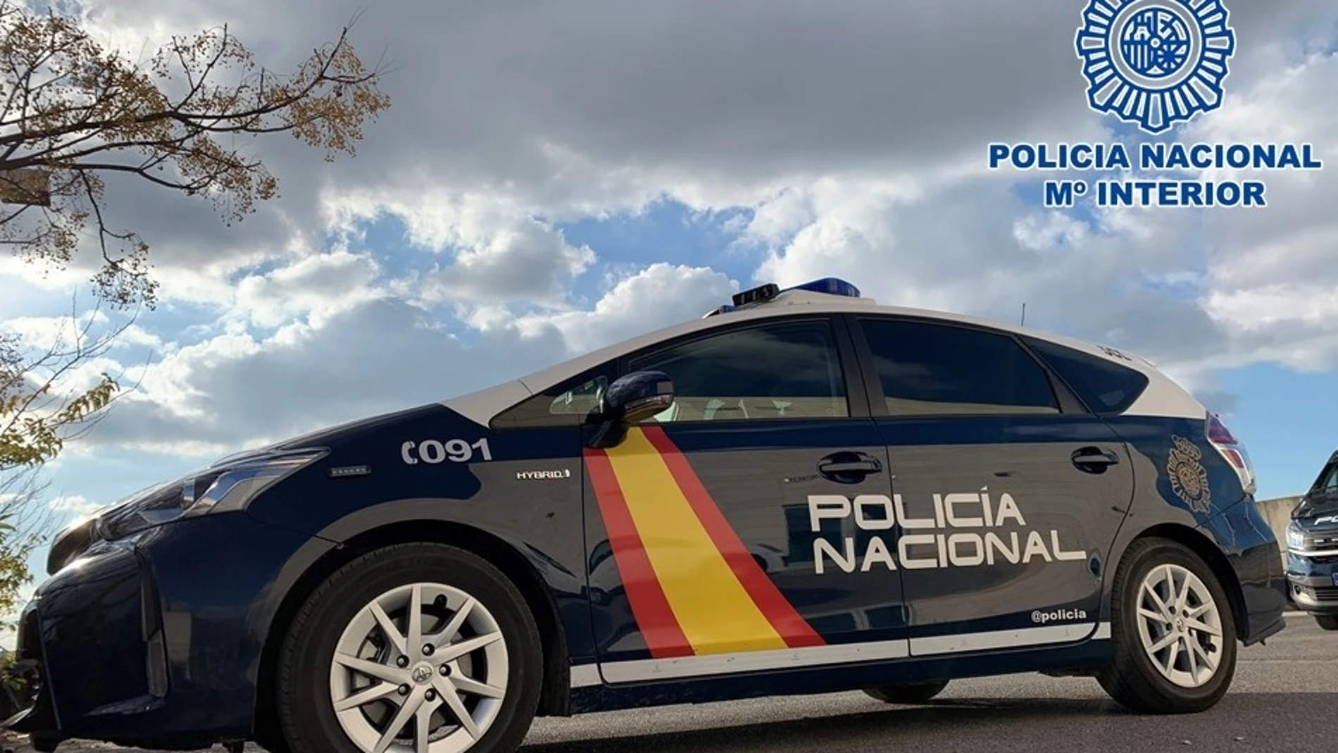 Coche patrulla de la Policía Nacional. POLICÍA NACIONAL.