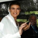 Alejandra Ruiz Rato a su llegada a su boda con Ernesto de Novales en Sevilla, 8 de Mayo de 2021