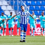 Rodrigo Battaglia con el Deportivo Alavés.