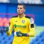 David Soria con el Getafe.