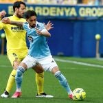 El centrocampista del Celta, Brais Méndez. EFE / Domenech Castelló.