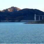 Embalse y pantano de La Viñuela, en este municipio de la provincia de Málaga