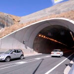 Tunel de Piqueras en la N-111 que une La Rioja y Soria