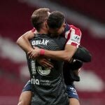 Oblak abraza a Lodi, en el Metropolitano