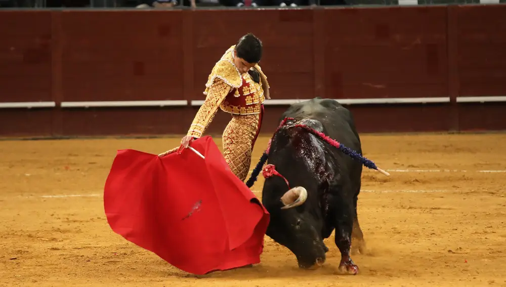 MADRID.14/05/2021.Feria de san Isidro en la plaza de toros de vistalegre . Toros . Morante Rubén Mondelo