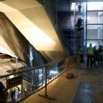 Obras de remodelación de la estación de metro de Gran Vía. Carlos Zorita, jefe de obra, nos acompaña en el recorrido.