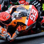 Marc Márquez, este sábado en el circuito de Le Mans durante el Gran Premio de Francia