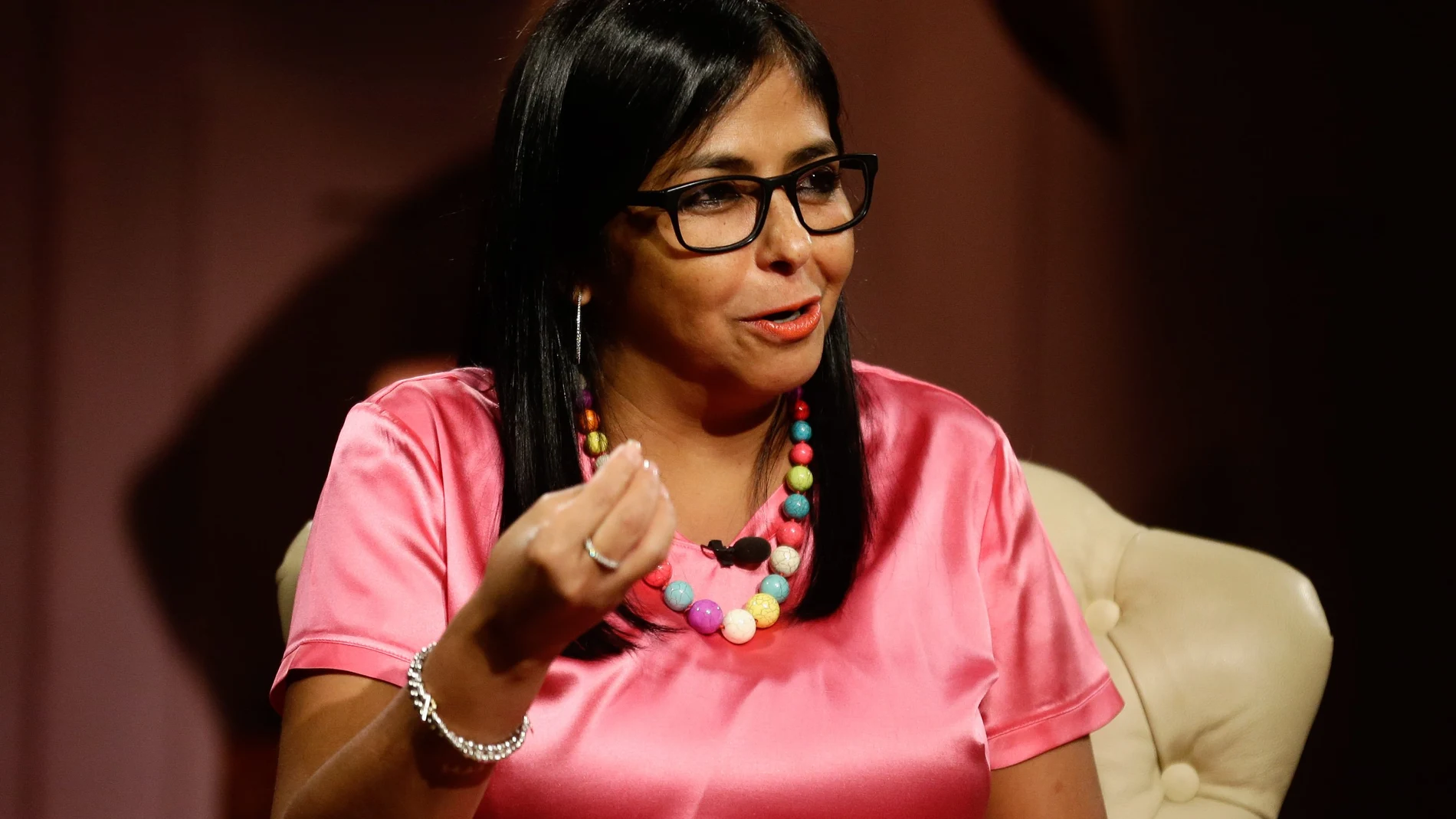 La vicepresidenta de Venezuela, Delcy Rodríguez