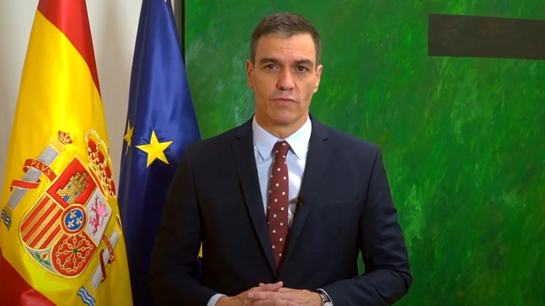 El presidente del Gobierno, Pedro Sánchez, ha intervenido, de forma virtual, en la reunión de alto nivel de apoyo a la transición política en Sudán