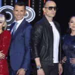 Los jurados y el presentador de "Top Star"