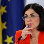 La ministra de Sanidad, Carolina Darias