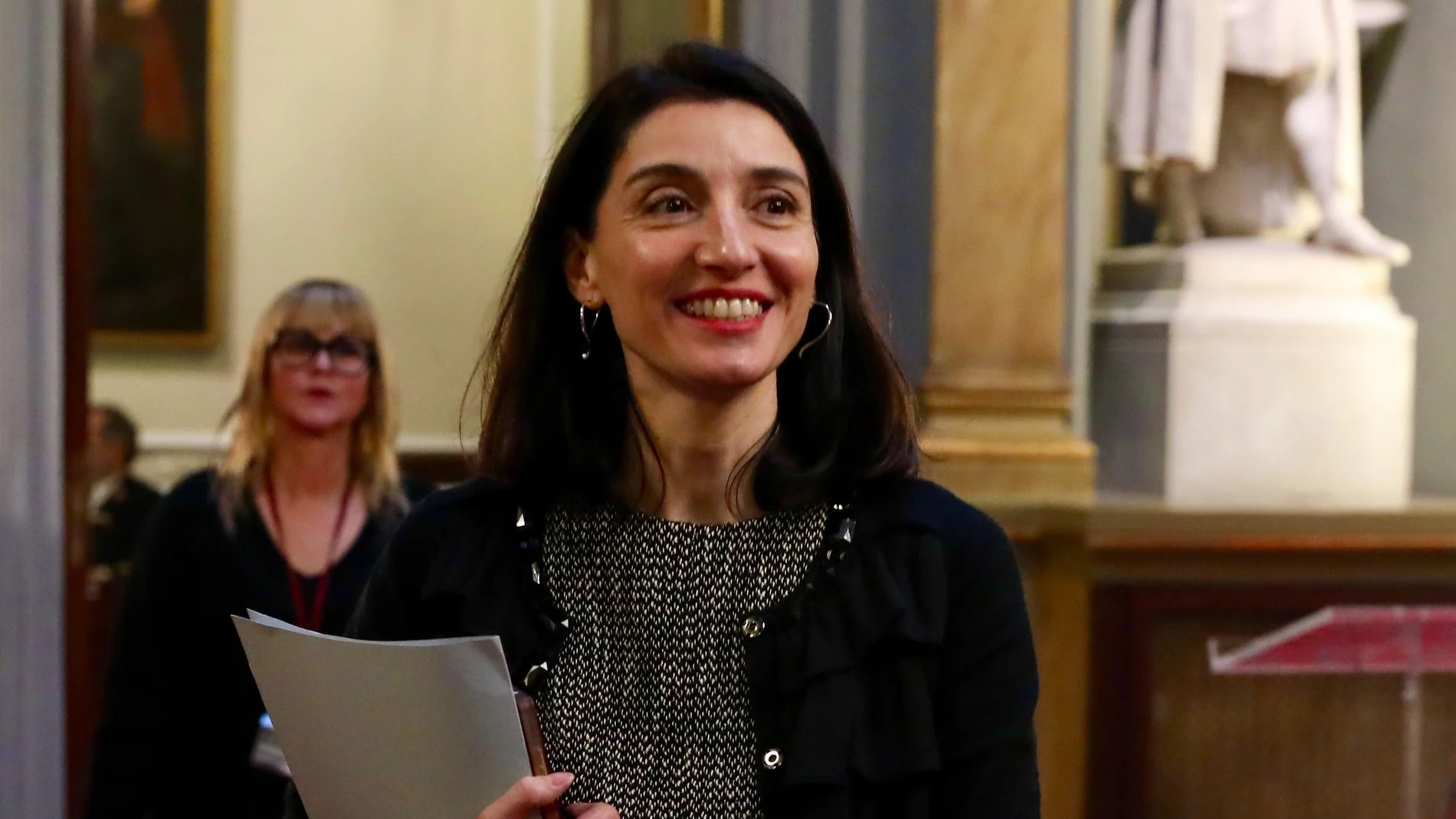 Junta de portavoces del Senado presidida por Pilar Llop.