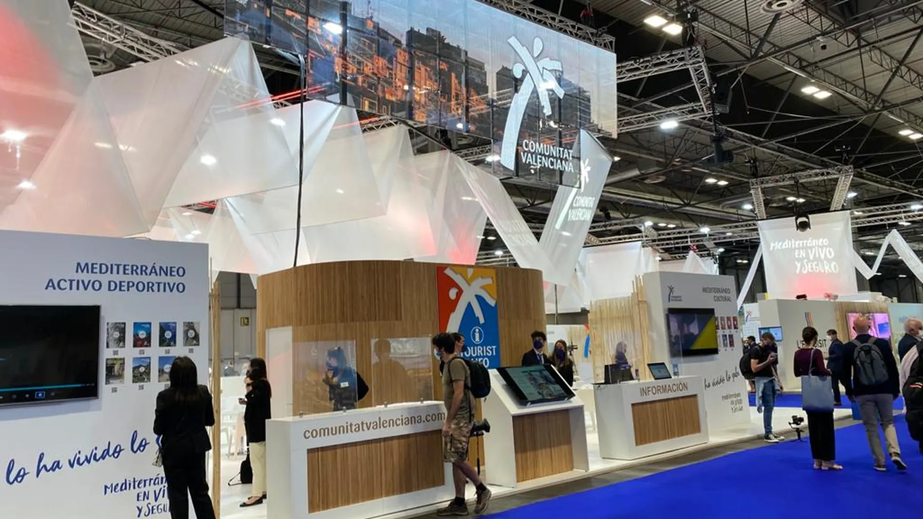 Turisme Comunitat ha organizado el estand de la Comunitat Valenciana en Fitur
