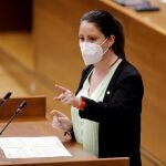 La síndica del grupo parlamentario de Vox en Les Corts Valencianes, Ana Vega