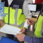Documentación intervenida en la operación 'Goliat'