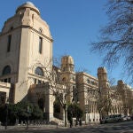 Imagen del edificio del rectorado de la Universitat de València