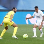 Mariano Díaz con el Real Madrid.