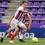 Roque Mesa con el Real Valladolid.