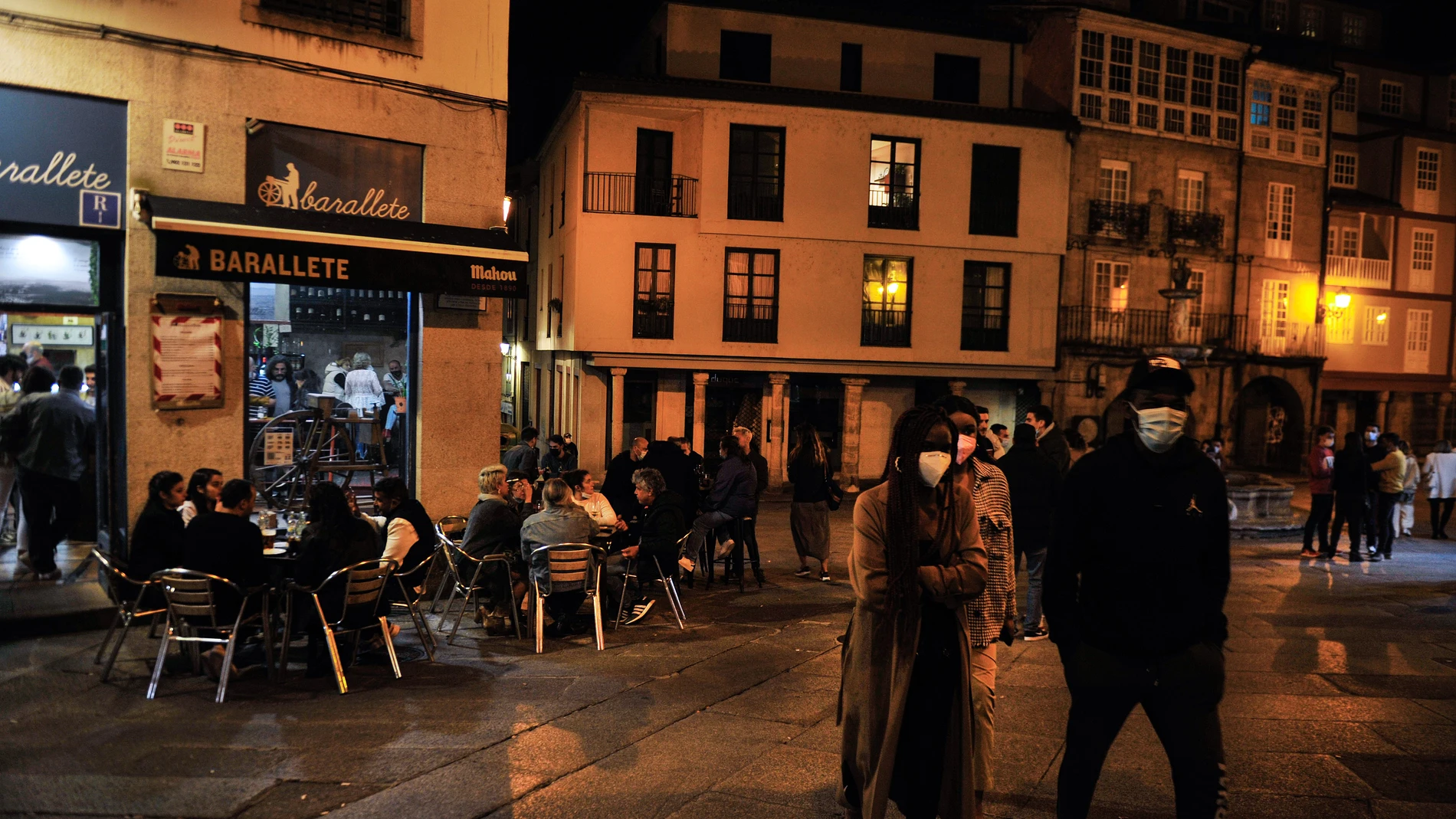 Plaza do Ferro, en Orense