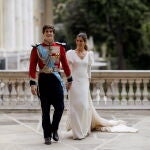 Imágenes de la boda de Carlos Fitz-James Stuart y Belen Corsini.