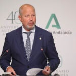 El consejero andaluz de Educación y Deporte, Javier Imbroda