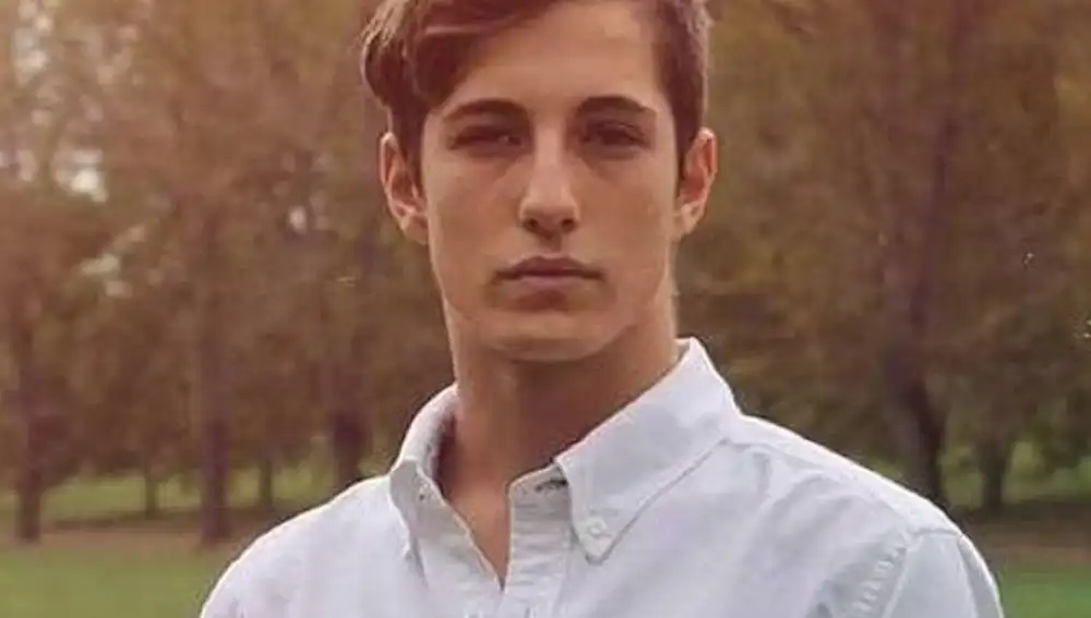 Damiano David, líder del grupo de rock Maneskin, en su adolescencia